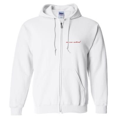 The MaríAs Store No One Noticed Full Zip Hoodie