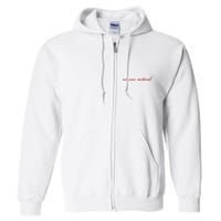 The MaríAs Store No One Noticed Full Zip Hoodie