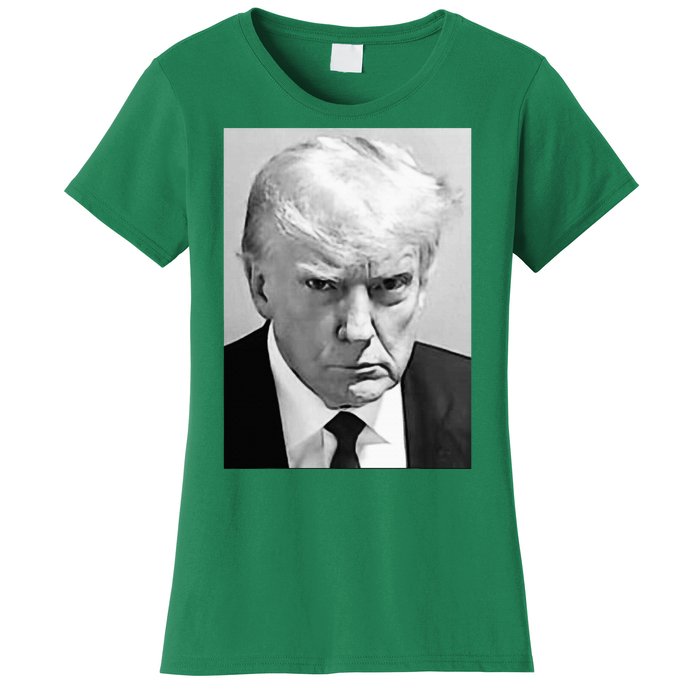 Trump Mug Shot Donald Trump Mug Shot Women's T-Shirt