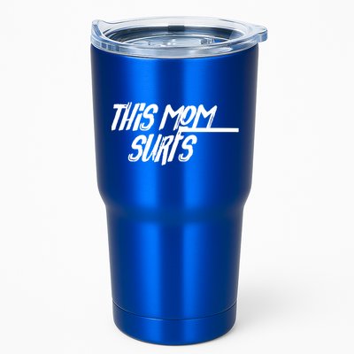 This Mom Surfs Female Surfer Surfing Surfer Gift Tumbler