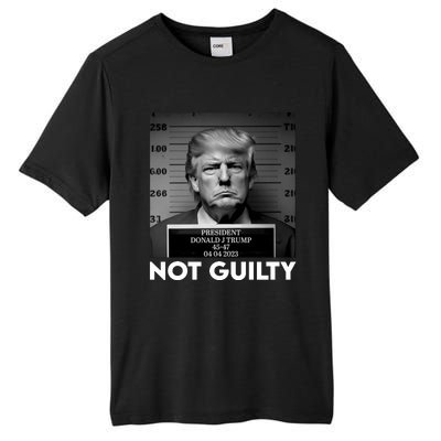 Trump Mug Shot, Trump Not Guilty Pro Trump Supporter Tall Fusion ChromaSoft Performance T-Shirt