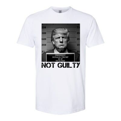 Trump Mug Shot, Trump Not Guilty Pro Trump Supporter Softstyle CVC T-Shirt