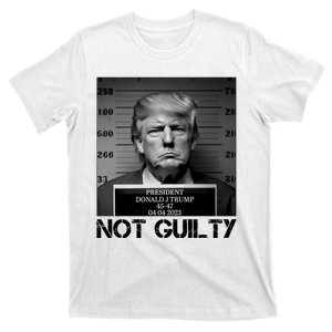 Trump Mug Shot, Trump Not Guilty Pro Trump Supporter T-Shirt