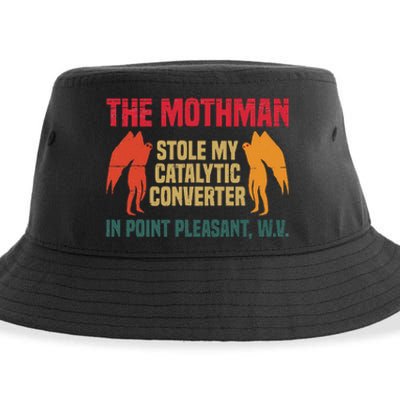 The Mothman Stole My Catalytic Converter In Point Sustainable Bucket Hat