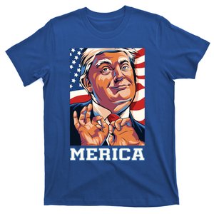 Trump Merica Sarcastic Funny Poster Art Gift T-Shirt