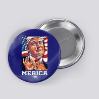 Trump Merica Sarcastic Funny Poster Art Gift Button