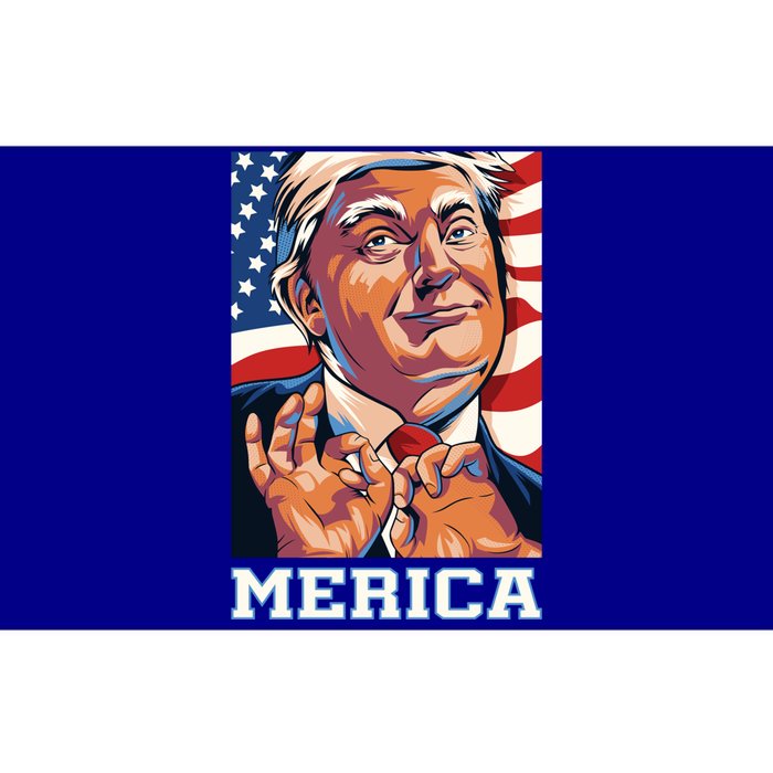 Trump Merica Sarcastic Funny Poster Art Gift Bumper Sticker