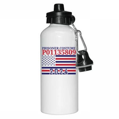 Trump Mug Shot Prisoner Costume P01135809 Aluminum Water Bottle