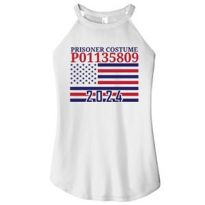 Trump Mug Shot Prisoner Costume P01135809 Women's Perfect Tri Rocker Tank