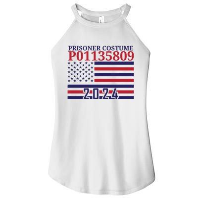 Trump Mug Shot Prisoner Costume P01135809 Women's Perfect Tri Rocker Tank