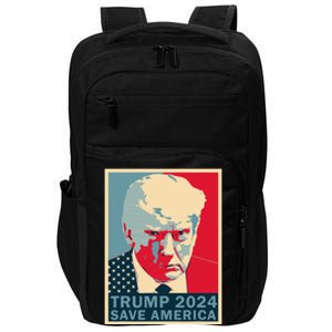 Trump Mug Shot 2024 Save America Trump Impact Tech Backpack