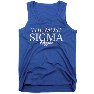 The Most Sigma Rizzler Tank Top