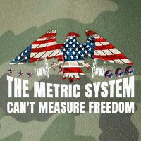 The Metric System CanT Measure Freedom Legacy Tie Dye Trucker Hat