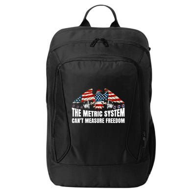 The Metric System CanT Measure Freedom City Backpack