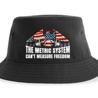 The Metric System CanT Measure Freedom Sustainable Bucket Hat