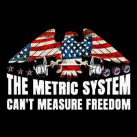 The Metric System CanT Measure Freedom Sustainable Bucket Hat