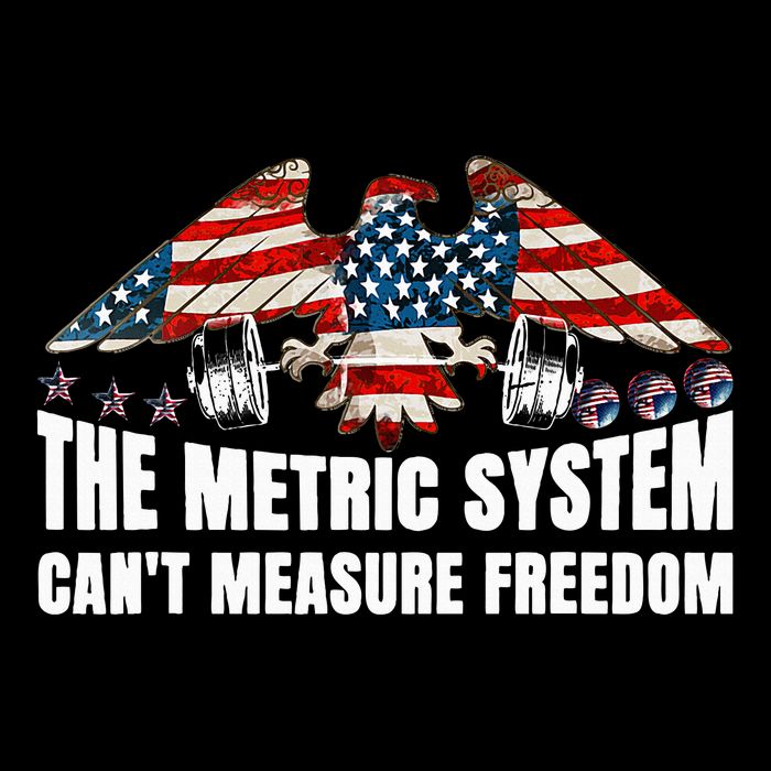 The Metric System CanT Measure Freedom Sustainable Bucket Hat