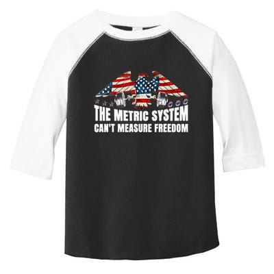 The Metric System CanT Measure Freedom Toddler Fine Jersey T-Shirt