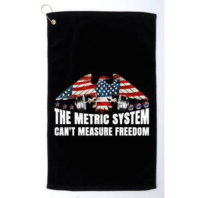 The Metric System CanT Measure Freedom Golf Towel