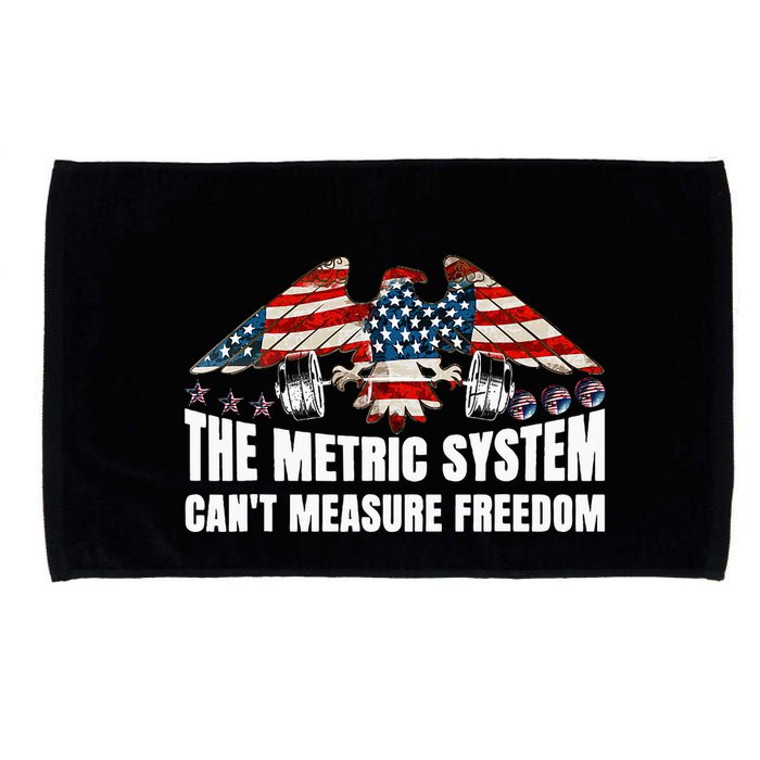 The Metric System CanT Measure Freedom Microfiber Hand Towel