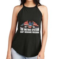 The Metric System CanT Measure Freedom Women's Perfect Tri Rocker Tank