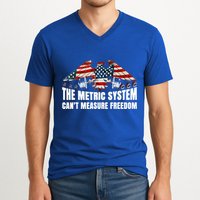 The Metric System CanT Measure Freedom V-Neck T-Shirt