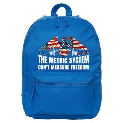 The Metric System CanT Measure Freedom 16 in Basic Backpack