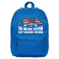 The Metric System CanT Measure Freedom 16 in Basic Backpack