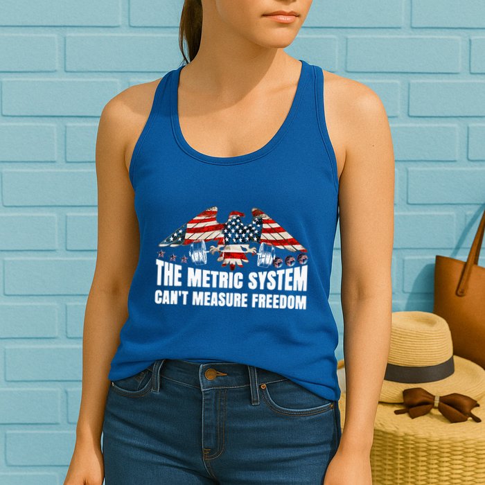 The Metric System CanT Measure Freedom Womens Tank Top