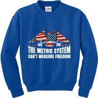 The Metric System CanT Measure Freedom Kids Sweatshirt