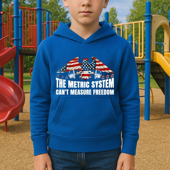 The Metric System CanT Measure Freedom Kids Hoodie