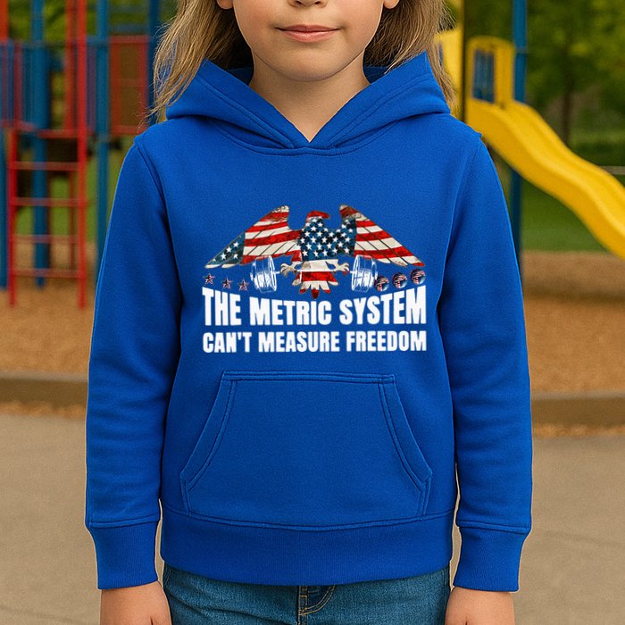 The Metric System CanT Measure Freedom Kids Hoodie