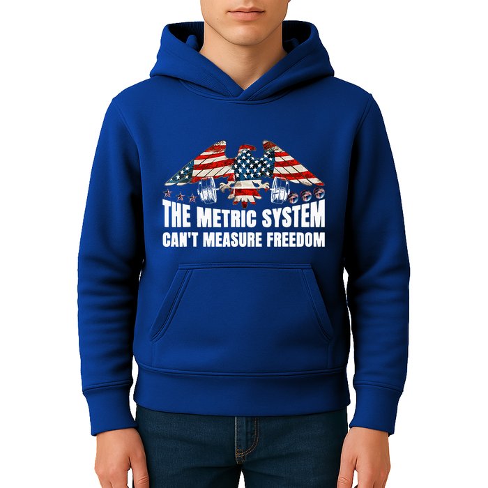 The Metric System CanT Measure Freedom Kids Hoodie