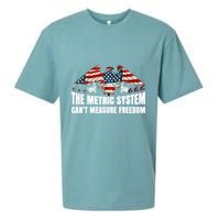 The Metric System CanT Measure Freedom Sueded Cloud Jersey T-Shirt