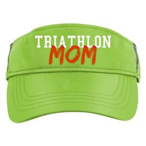 Triathlon Mom Summer Winter Sports Gift Adult Drive Performance Visor