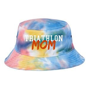 Triathlon Mom Summer Winter Sports Gift Tie Dye Newport Bucket Hat