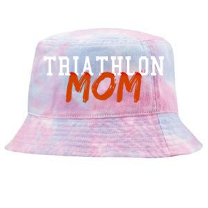 Triathlon Mom Summer Winter Sports Gift Tie-Dyed Bucket Hat