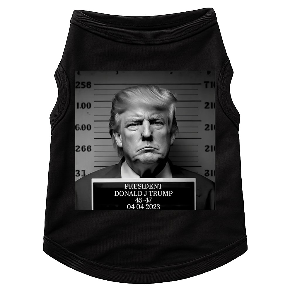 Trump Mug Shot Trump MugShot Doggie Tank