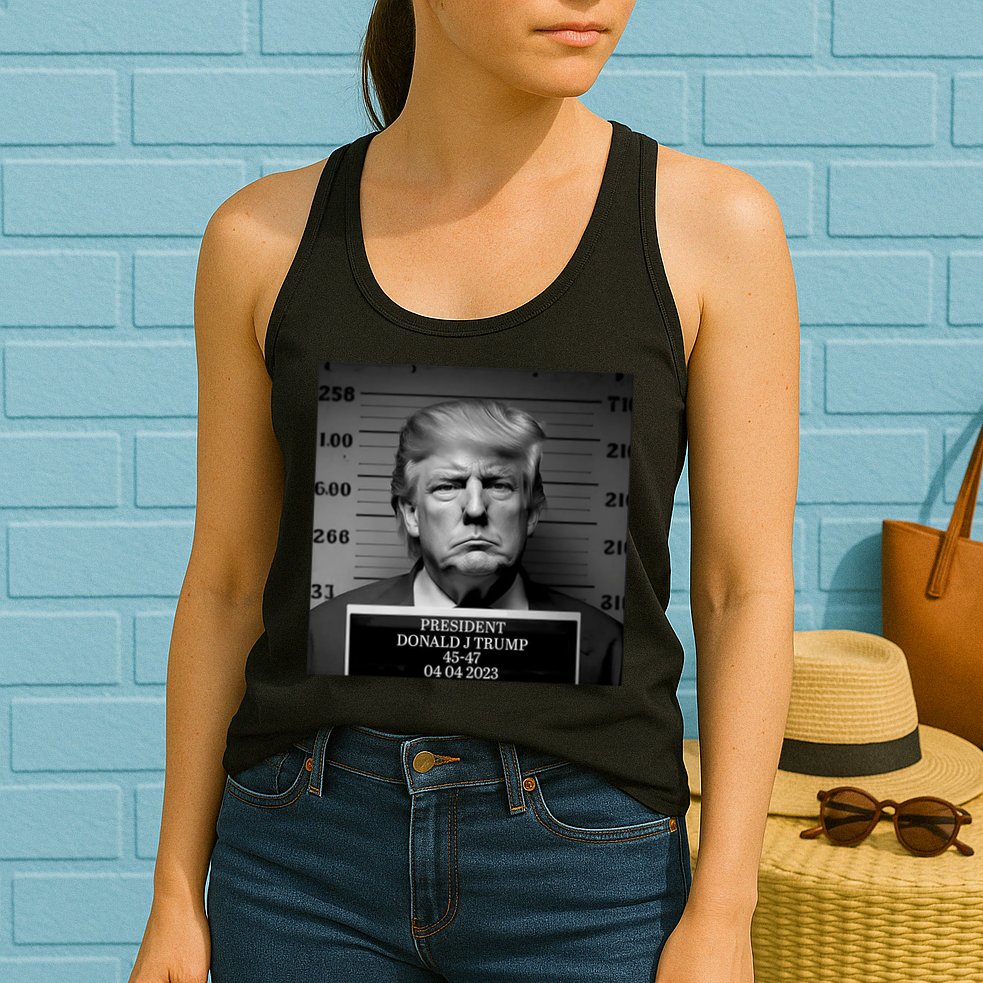 Trump Mug Shot Trump MugShot Womens Tank Top