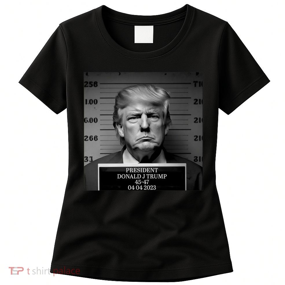 Trump Mug Shot Trump MugShot Womens T-Shirt