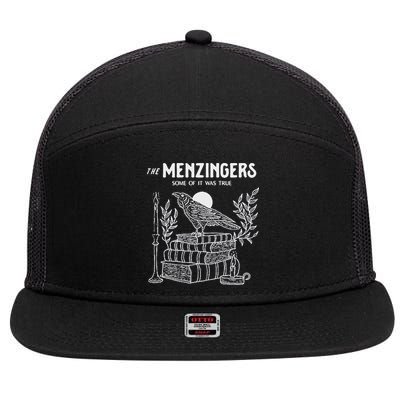 The Menzingers Some Of It Was True 7 Panel Mesh Trucker Snapback Hat