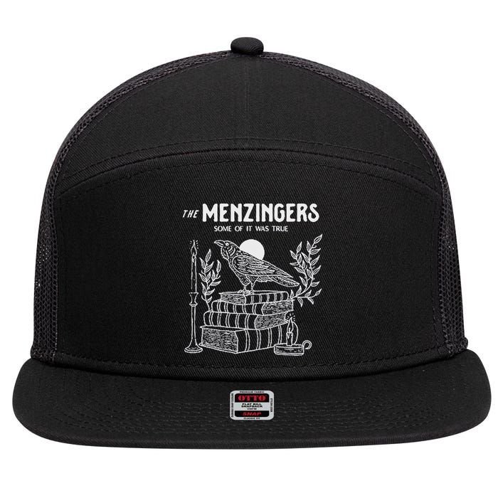 The Menzingers Some Of It Was True 7 Panel Mesh Trucker Snapback Hat