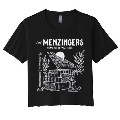 The Menzingers Some Of It Was True Women's Crop Top Tee
