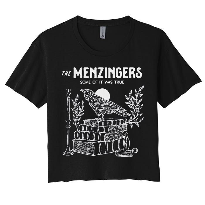 The Menzingers Some Of It Was True Women's Crop Top Tee
