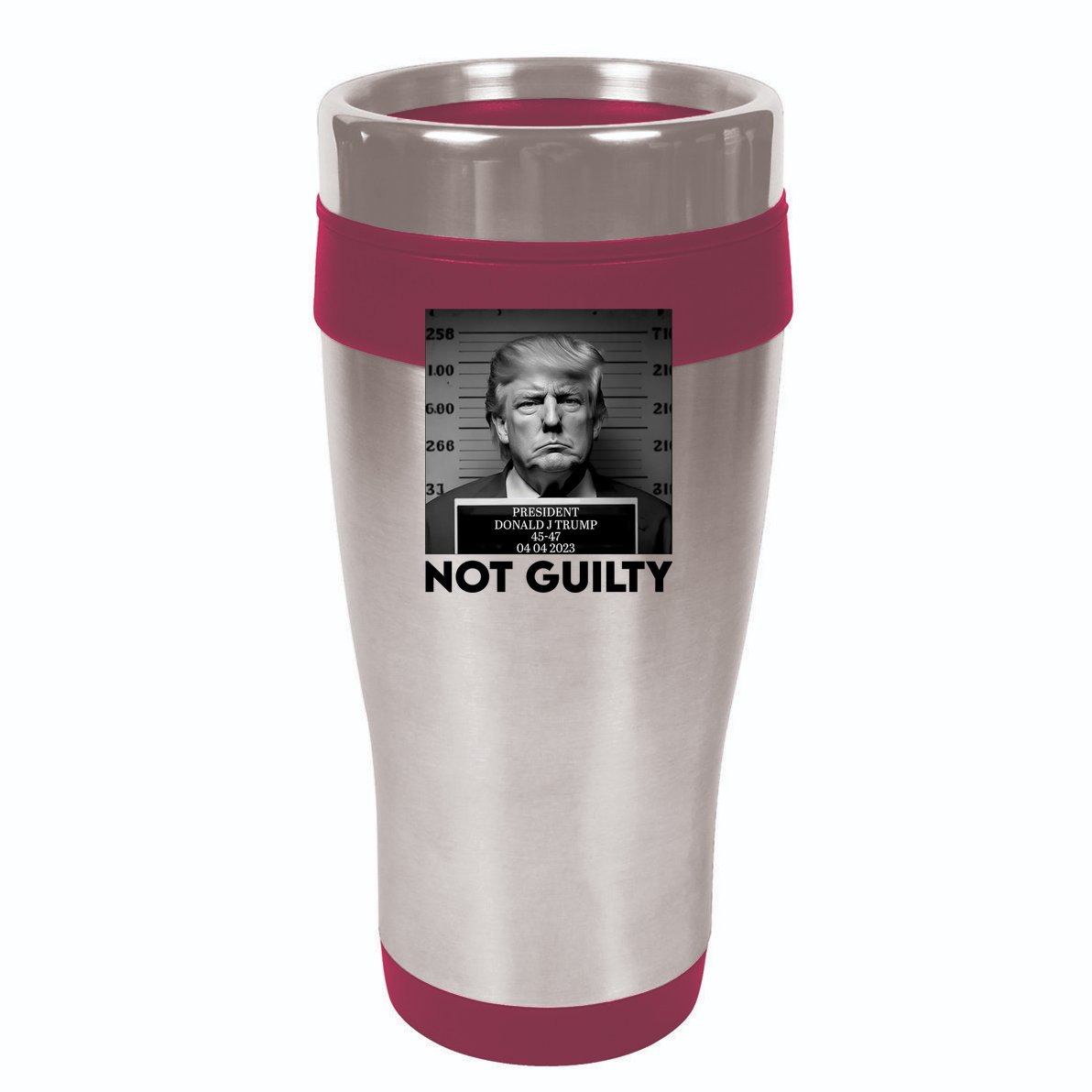 Trump Mug Shot, Trump Not Guilty Pro Trump Supporter Cool Comfort Performance Bucket Hat