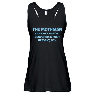 The Mothman Stole My Catalytic Converter In Point Ladies Essential Flowy Tank