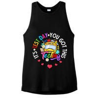 Testing Motivation Student Teacher Its Test Day You Got This Ladies PosiCharge Tri-Blend Wicking Tank