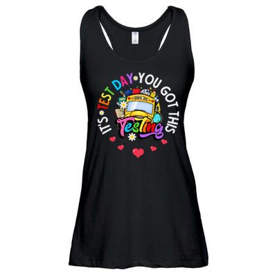 Testing Motivation Student Teacher Its Test Day You Got This Ladies Essential Flowy Tank