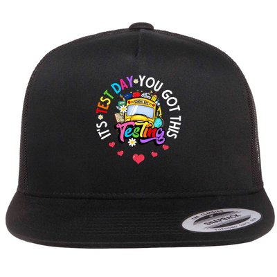 Testing Motivation Student Teacher Its Test Day You Got This Flatbill Hat