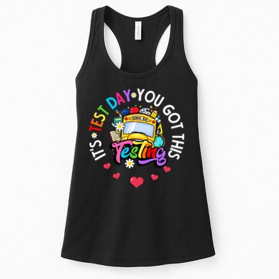 Testing Motivation Student Teacher Its Test Day You Got This Womens Tank Top
